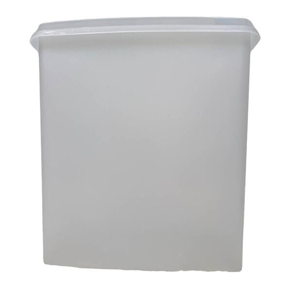 Tupperware Vtg 90's Modular Mates Super Cereal Keeper Store N Pour & Seal Blue - Picture 4 of 12